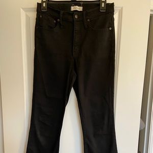 Black Madewell Demi Boot Jeans